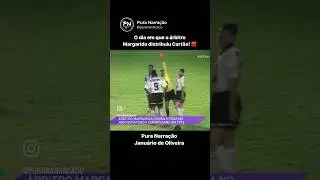 &Aacute;rbitro Margarida distribuindo cart&atilde;o! #arbitro #juiz #futebol #anos90 #shortsvideo #fut #nostalgia