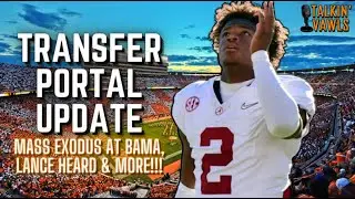 Transfer Portal Update | Mass Exodus at Bama, Lance Heard & MORE!!!