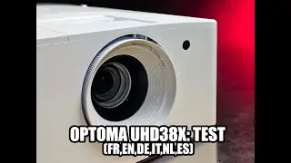 🔥🔥 Optoma UHD38x test complet (couleurs, contraste, luminosité, input lag, calibration,...) #optoma