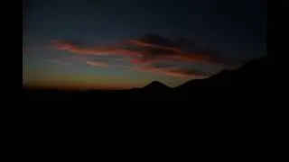 Canon EOS M Time Lapse Sunset Clouds