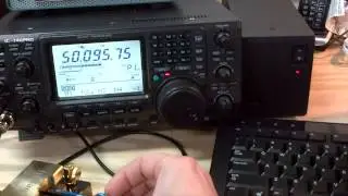 6 Meter Auroral CW QSO with KU2A