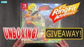 Ring Fit Adventure - UNBOXING & GIVEAWAY! - Nintendo Switch