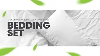 CGK Unlimited Queen Size 4 Piece Sheet Set Review - Best Affordable Bedding Set