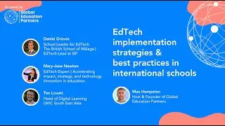 EdTech implementation strategies & best practices for international schools