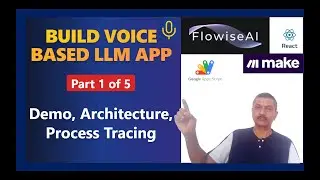 How to build Voice based LLM App with FlowiseAI and Make.com