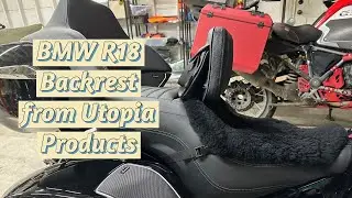 Install: BMW R18 Backrest from Utopia Products