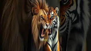 &ldquo;LION vs TIGER - The Ultimate Jungle Showdown 👑🔥&rdquo; #lion #tiger  #fyp