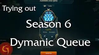 Trying out League of Legends Season 6 Dynamic Queue