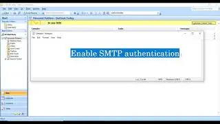 How to enable SMTP Authentication in Outlook 2007 & Older Version