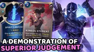 BARRIER MIDRANGE SHEN JARVAN IV | Legends of Runeterra