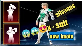 Silvanus X suit 😱😱 new imote # bgmi #pubg mobile