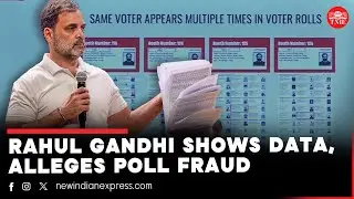 'We proved that the election is rigged with Election Commission's data': Rahul Gandhi