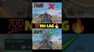 ✅ How To Reduce LAG in CODM BR Season 8 🔥💯 Codmobile Tips and Tricks #shorts #codmbr #codmiphone