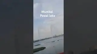 Mumbai Powai lake#subhanallah#powailake#beautifulview#viral#shabheenvlogs