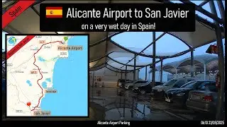 Alicante Airport to San Javier, Murcia, Spain