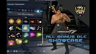TEKKEN 7 SEASON 2 ALL BONUS ITEMS SHOWCASE [PS4]