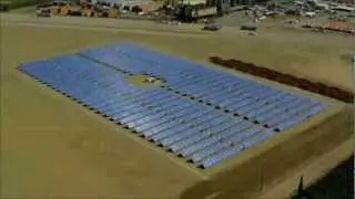 1 Megawatt Solar Power System - Flyover