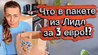Пакет СЮРПРИЗ за 3 ЕВРО из ЛИДЛ &mdash; что внутри?