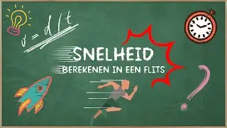 Snelheid: berekenen en omzetten in een flits
