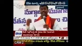 Shri P. Muralidhar Rao BJP National Secretary Hunger strike to highlight issues of weavers