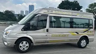 B&aacute;n xe kh&aacute;ch cũ 16 chỗ ford transit 2016 luxury bản đủ chuy&ecirc;n du lịch 