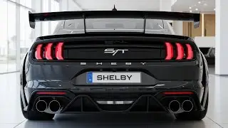 Представлен концепт Mustang Shelby GT500 2026 года &ndash; возвращается мощность двигателя V8!