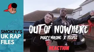 American Rapper First Time Hearing - Bugzy Malone x TeeDee - Out Of Nowhere (UK Rap Reaction)