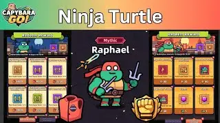 Capybara Go! Event Guide: Ninja Turtle Brothers join the force
