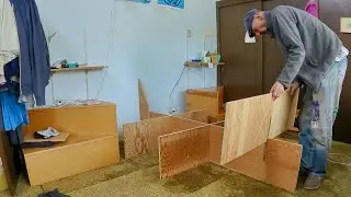 Burr Builds a Better Bed with Bach! #furniture #plywood #brandenburg #chambermusic #jsbach #design