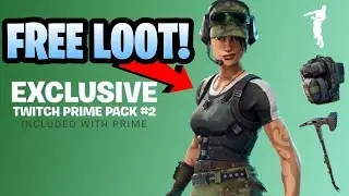 *Exclusive* Fortnite Twitch Prime Pack 2 Gear