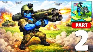 Fight For America &ndash; Tower Defense Gameplay Walkthrough Part 2 (iOS, Android)