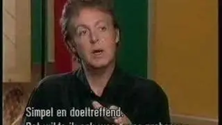 1997 McCartney Making of Flaming Pie Part 2/4