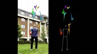 7 Ball Juggling Tracking! (Slow Motion)