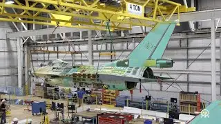Yeni F-16 Block 70 Viper Savaş u&ccedil;aklarının &uuml;retildiği yer