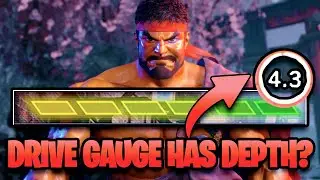 The Drive Gauge has so much DEPTH in Street Fighter 6! | Drive Gauge Cooldown Explained