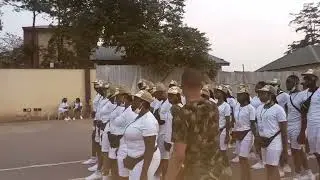 NYSC parade rehearsal.