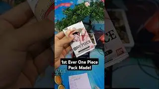 Opening the VERY FIRST One Piece Card Pack Ever Made!