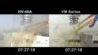 Вертикально фрезерный ОЦ FEELER серии HV 40 vs VM