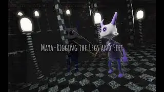 12 Maya Rigging the Legs and Feet