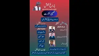 اردو ادب ماحولیاتی تناظر میں ۔گفتگو 30۔اگست 2025