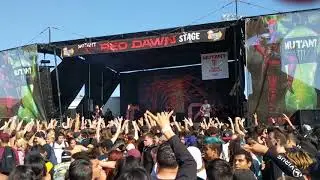 Chelsea Grin - My Damnation - Live @ Vans Warped Tour in Pomona, California 6/21/18