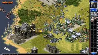 Red Alert 2 Yuri Revenge - Naval War Without Chopper - Smart AI9999