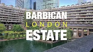 Barbican Estate, London Aerial Footage | 4K HD Drone Footage