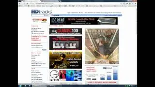 HDtracks Tutorial from Audiophile Journal