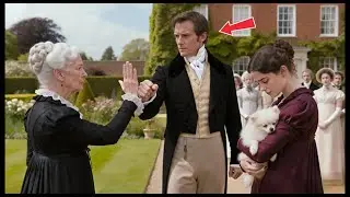 🐶👑 HER STEPMOTHER SLAPPED HER AT THE GARDEN PARTY — THE DUKE CAUGHT HER WRIST AND SPOKE ONE WORD