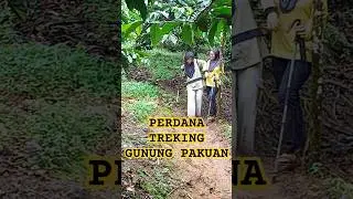 Terpeleset di gunung #gunungpakuan #sukamakmur #siturawakembar #treking #landzfamily #shorts