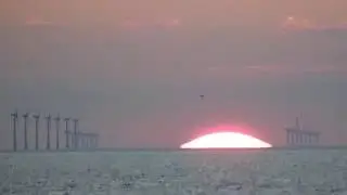 Amazing Sunset Over Cleveleys