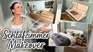 Schlafzimmer Makeover 2025 &ndash; neue M&ouml;bel, Farben & DIY-Streichen
