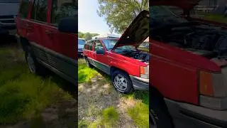 Jeep Grand Cherokee Laredo v8, 1 хозяин. Куплен за 300 долларов. #automobile #jeep #classic