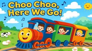 Train Song for Kids | Choo Choo Song | Fun Learning for Toddlers | ToonRhymes